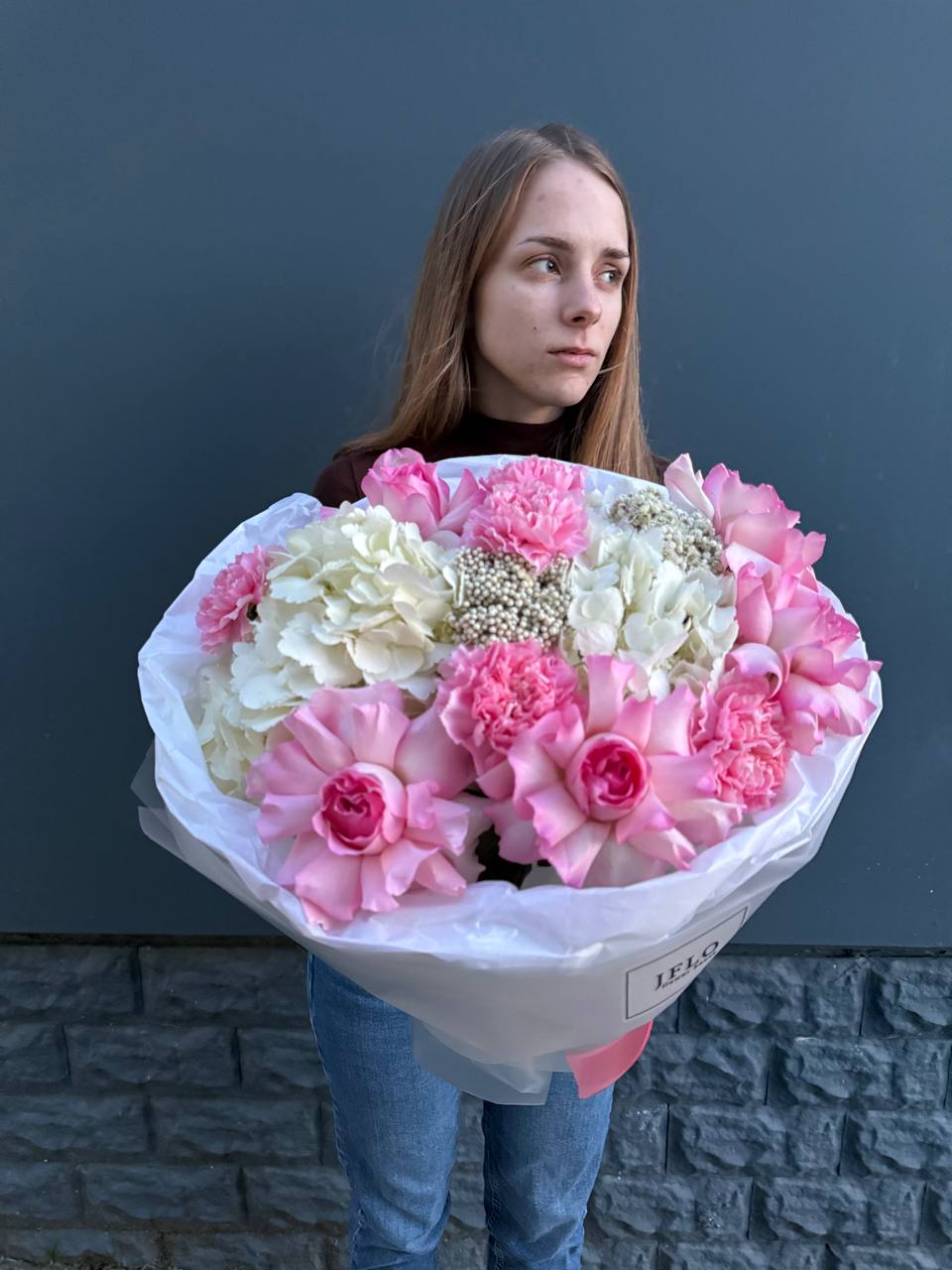 Букет "Нежное сияние" с доставкой в Сириусе