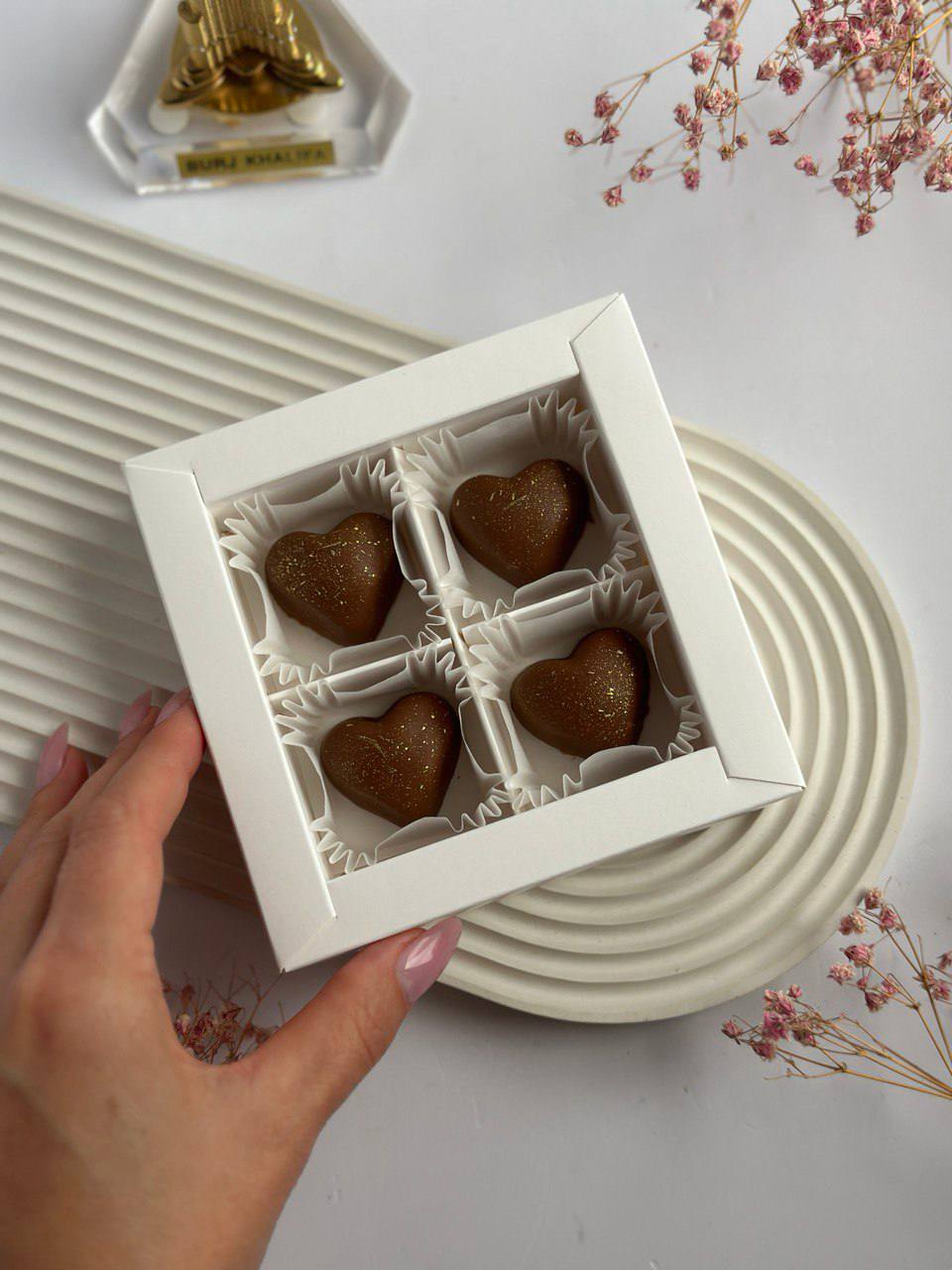 Бельгийский шоколад сердца в Сириусе