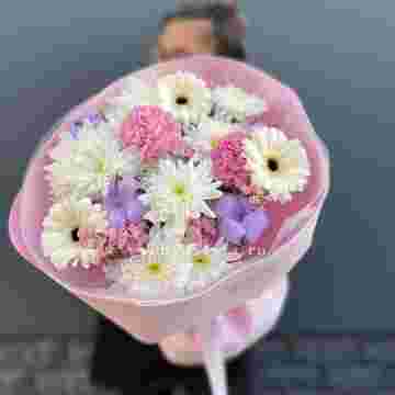Букет цветов "Pink Spring" в Сириусе