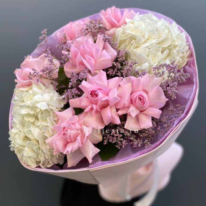 Авторский букет фреш №1 в Сириусе