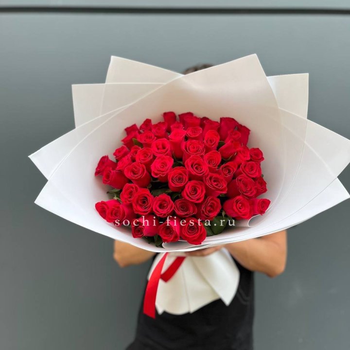 51  красная роза в Сириусе