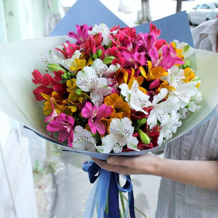 Микс альстромерий в Сириусе