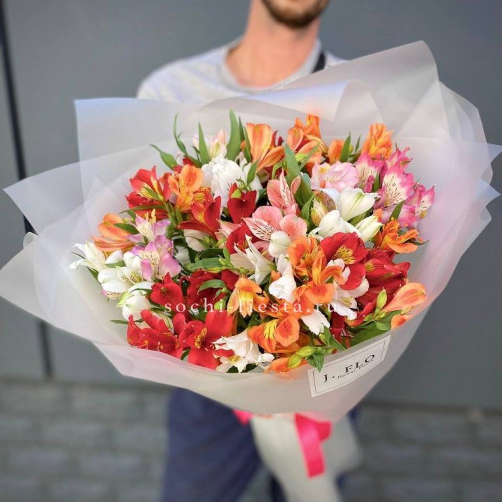 Микс альстромерий №5 в Сириусе