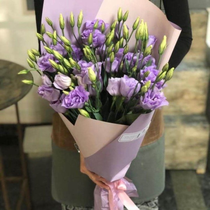 Букет эустом Liloo в Сириусе