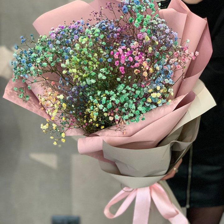 Радужные гипсофилы S в Сириусе