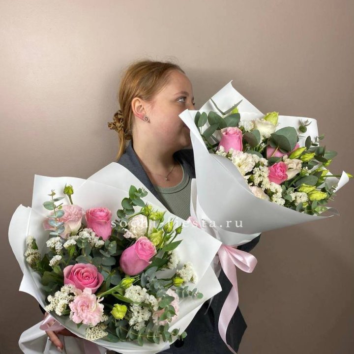  Мини букеты в Сириусе