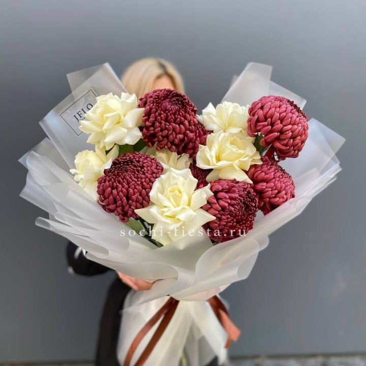 Дуо бигуди и розы в Сириусе