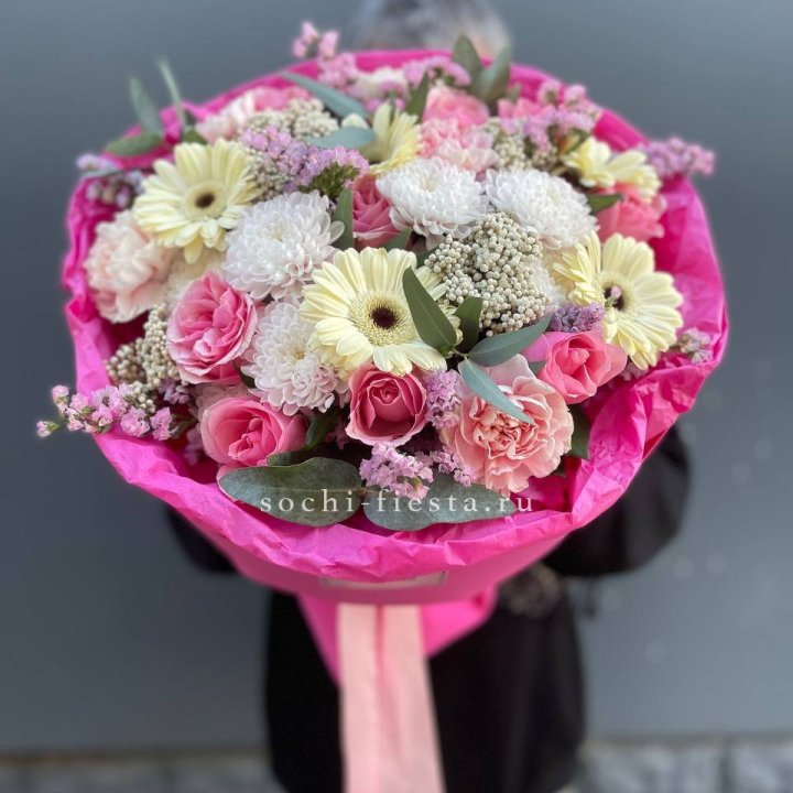Букет "Нежное послание" в Сириусе