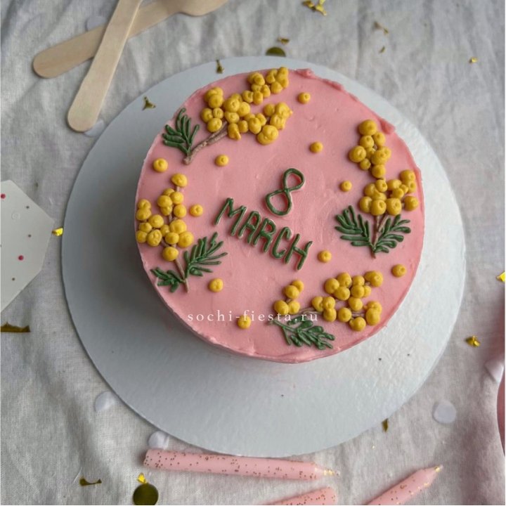 Бенто-торт "8 марта"  в Сириусе