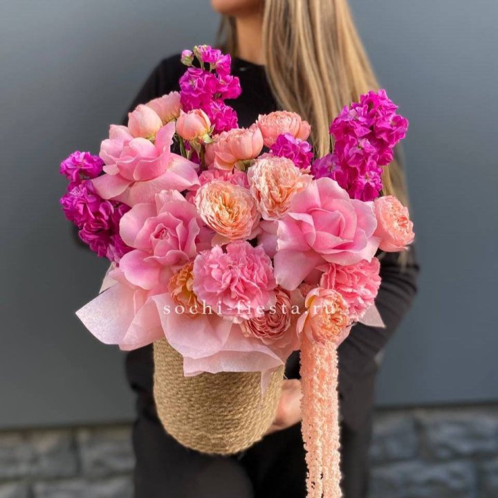 Джутовое кашпо "Климсон" в Сириусе