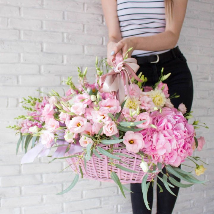 Авторская корзина XXL в Сириусе