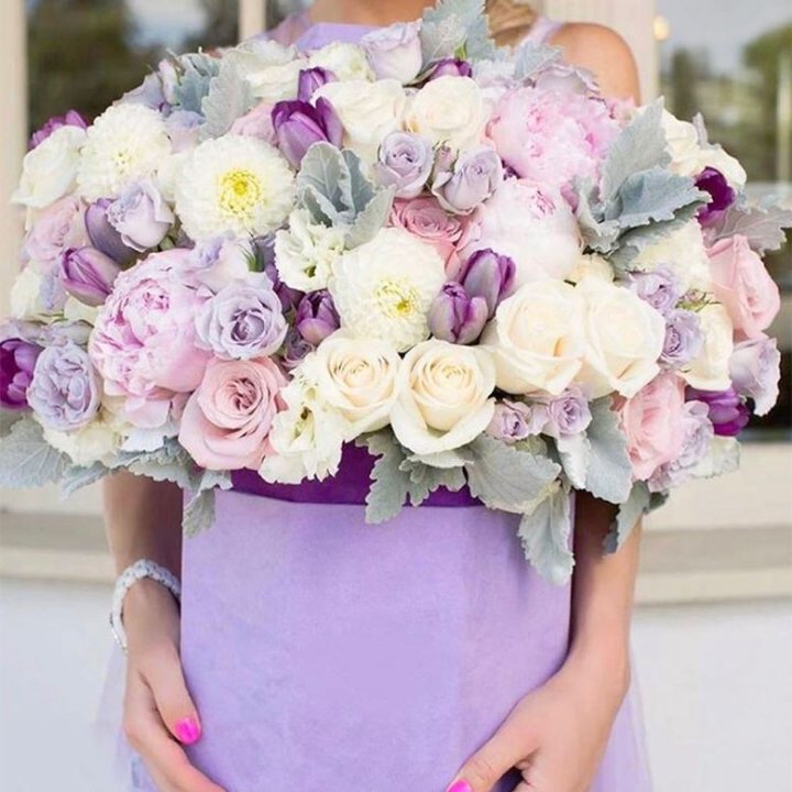 Цветочный бокс MAXI №1 в Сириусе