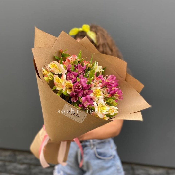 Альстромерии в крафте в Сириусе