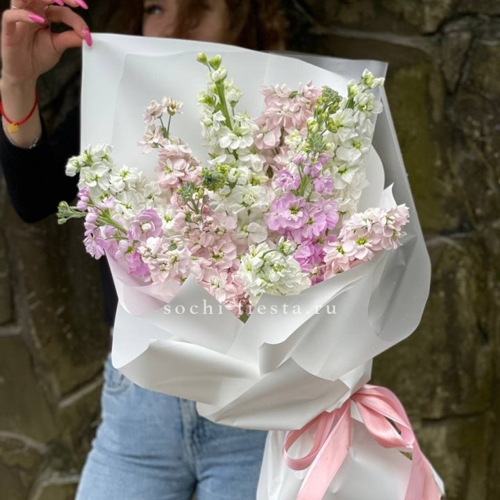 Букет маттиол №1 в Сириусе