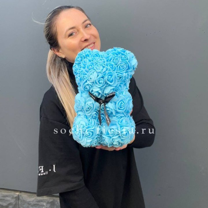 Игрушка медведь голубая в Сириусе