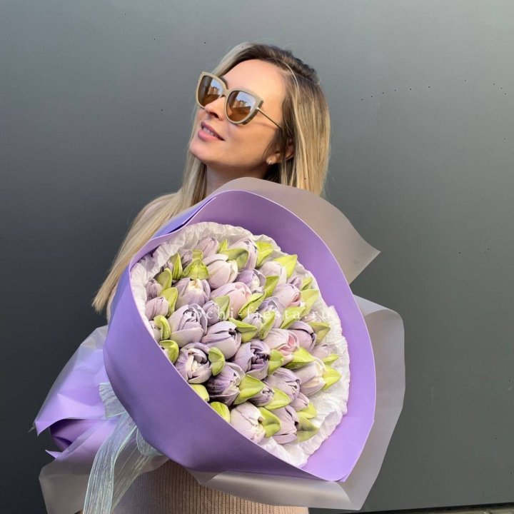 Зефирный букет purple в Сириусе