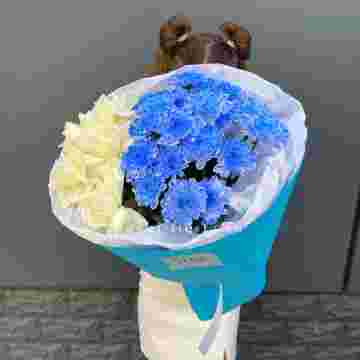 Букет сборный "Bluu" в Сириусе